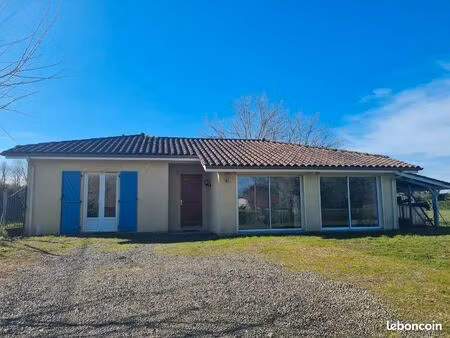 maison plain-pied 124m2