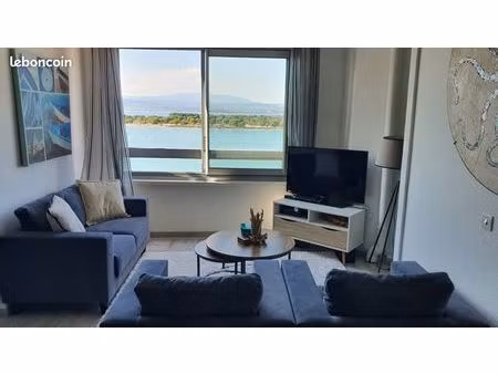 appartement t3 - 51 m2 - vue imprenable -port-leucate