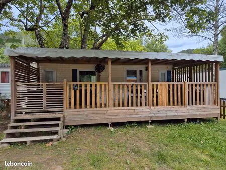 parc résidentiel de loisir terrain avec mobil home