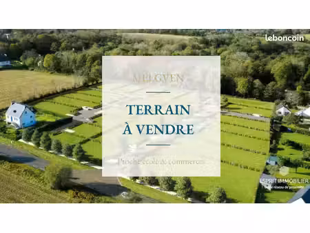 terrain 577 m² melgven