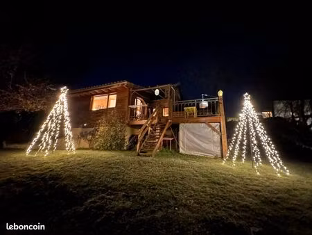 maison . chalet en pleine nature meublé avec atelier indépendant