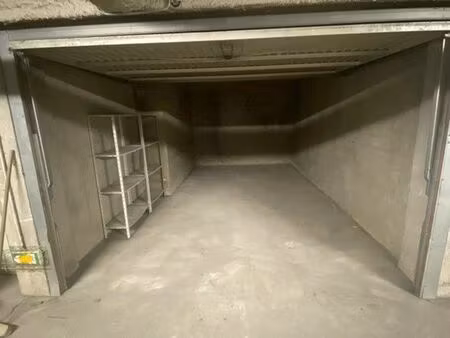 garage fermé