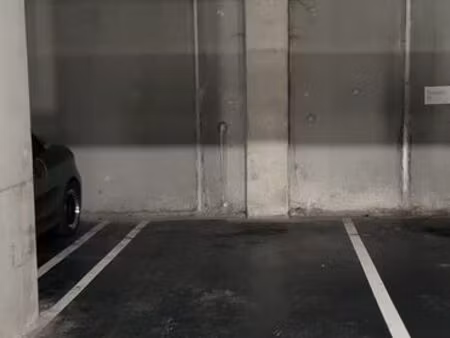 parking sécurisé sous-terrain