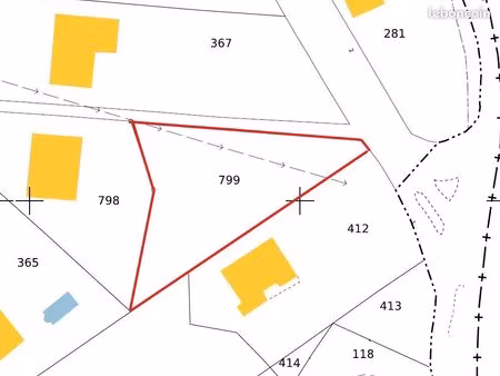 terrain 1 286 m² perigueux