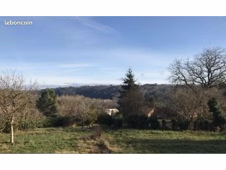 terrain constructible 1 934 m² – vue abbaye de chancelade cu favorable