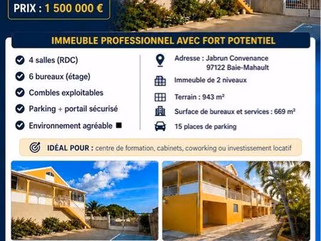 immeuble à vendre