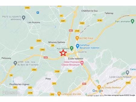local 120 m² miserey salines