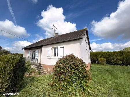 maison sur sous sol complet