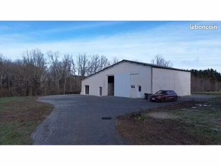 hangar / local d’activité avec terrain + possibilité habitation – secteur périgueux marsan