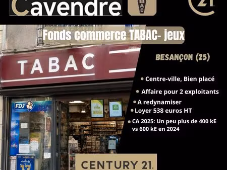 jeux  tabac 1 m² besancon