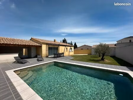 villa plain-pied 98 m² avec piscine et potentiel d’agrandissement – secteur calme bagnols 