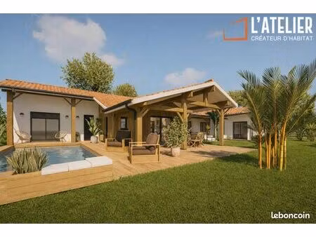terrain 671 m² le porge