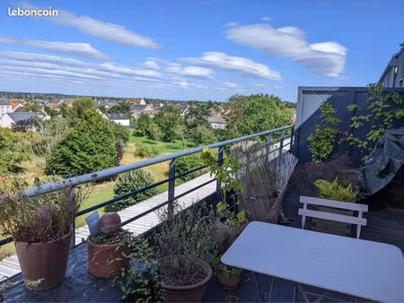 appartement 2 pièces avec grande terrasse