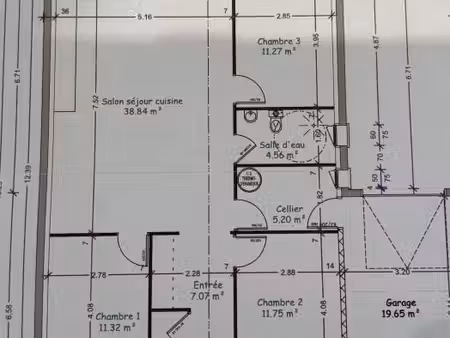 maison 4 pièces 92 m²