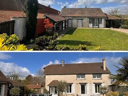 maison de charme 6 pièces 134m² – terrain 2397m² – gadencourt (27)