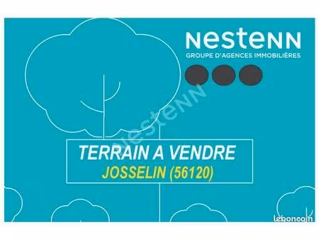 terrain 816 m² josselin