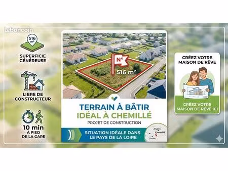 terrain constructible non viabilisé