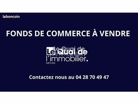 fonds de commerce 50 m² meylan