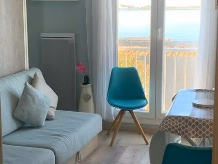 magnifique studio première ligne vue étang de thau balaruc les bains