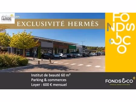 fonds de commerce esthétique 60 m²