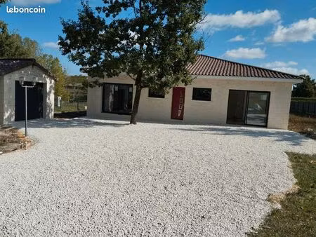 maison 141m² 4 chambres + garage indépendant 17m²
