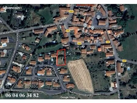terrain constructible à sanssac l'église