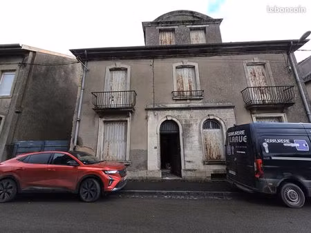 grande maison de ville a renover (possibilite 3 apparts)