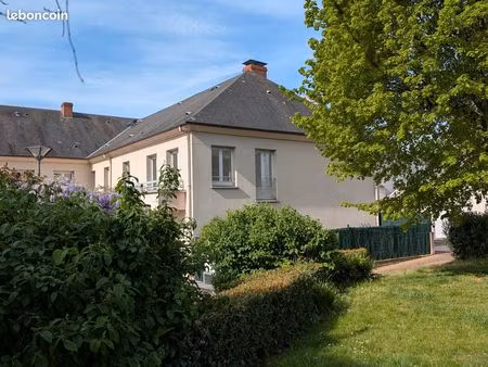 esprit maison en bord de loire : appartement 4 pièces lumineux avec entrée privative et ba