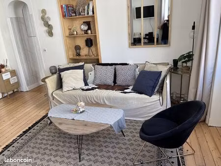 trouville-sur-mer – hyper centre au calme | appartement 40 m² entièrement rénové – vendu m
