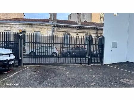vente de parking sur bordeaux