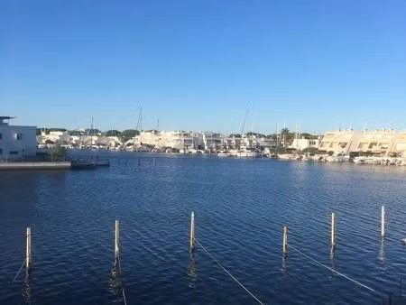 marina de 72 m2 plein sud vue magnifique