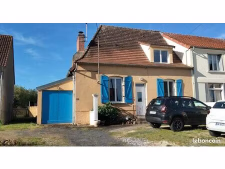 maison de bourg entre berry et creuse
