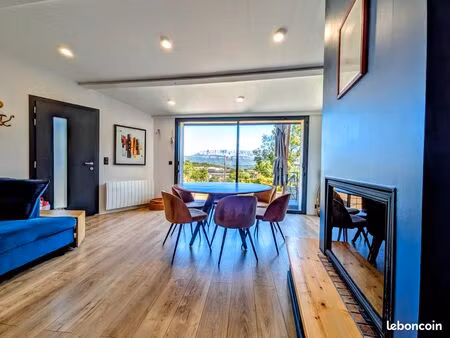 maison de village 3 pièces 77m² avec terrasse vue sainte victoire et garage