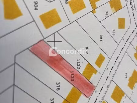 terrain 520 m² belleville-sur-meuse