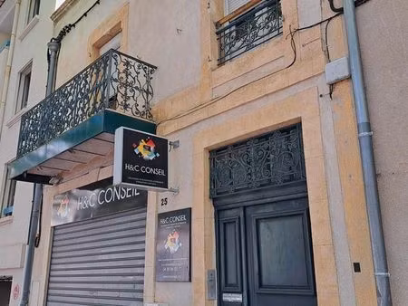 maison individuelle avec local commercial et t5 en duplex nîmes f. roosevelt