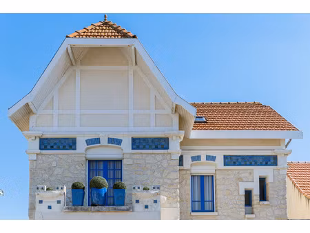 villa art déco dans le triangle d'or de châtelaillon-plage
