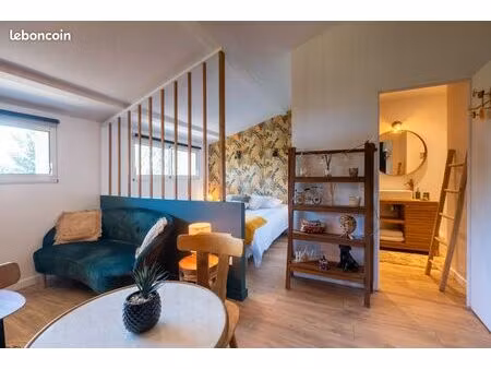 studio meublé rénové et climatisé – 30m² – portes-lès-valence
