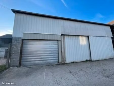 garage bétonné 54m2