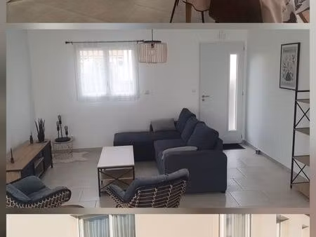 logement t4 + garage + jardin (location meublée) caumont 27310
