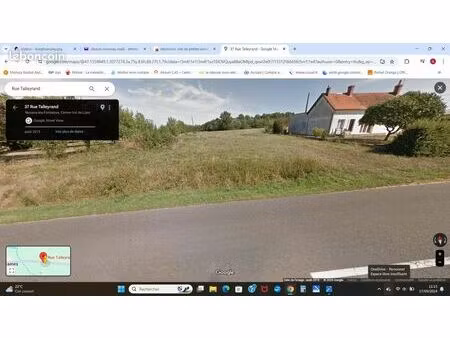 rare – terrain constructible centre nouans-les-fontaines