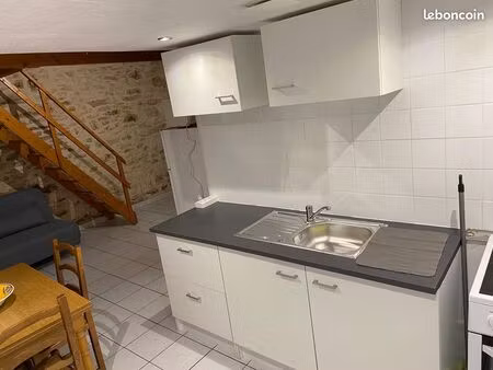 grand t2 neuf mezzanine meublé