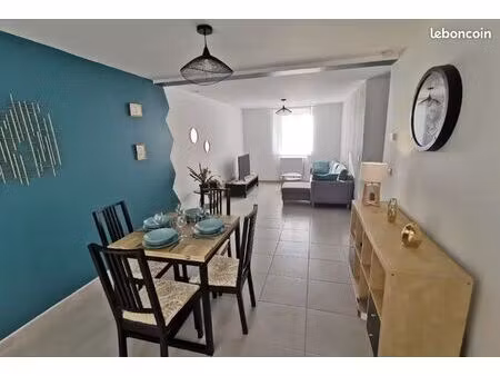 appartement t3 meublé + garage