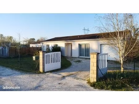 la couronne – maison récente 93 m² – 3 chambres – dpe a – garage – terrain environ 700 m²