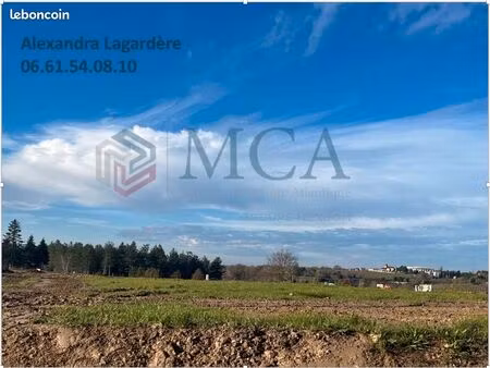 terrain 738 m² cocumont