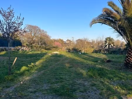 terrain constructible de 555m2