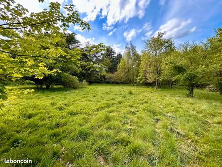 terrain constructible en bordure de forêt sans vis à vis