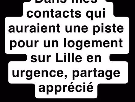 recherche urgent logement