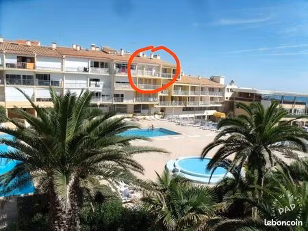 appartement cap d'agde vue mer