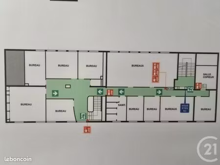 bureau 259 m²