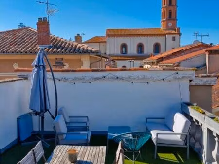 t2 47 m² avec rooftop – centre castanet-tolosan